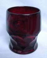 Georgian Ruby Shot Glass