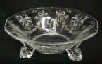 Heisey Orchid Footed Bowl